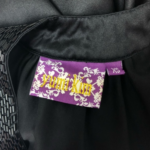 Anthropologie Yumi Kim Dress Embellished Open Back - Picture 6 of 7